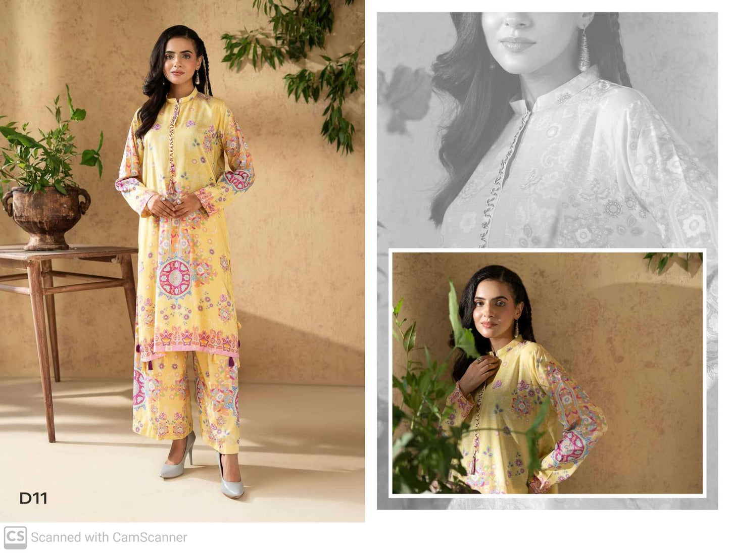 TWO-PIECE LINEN BANA DORA