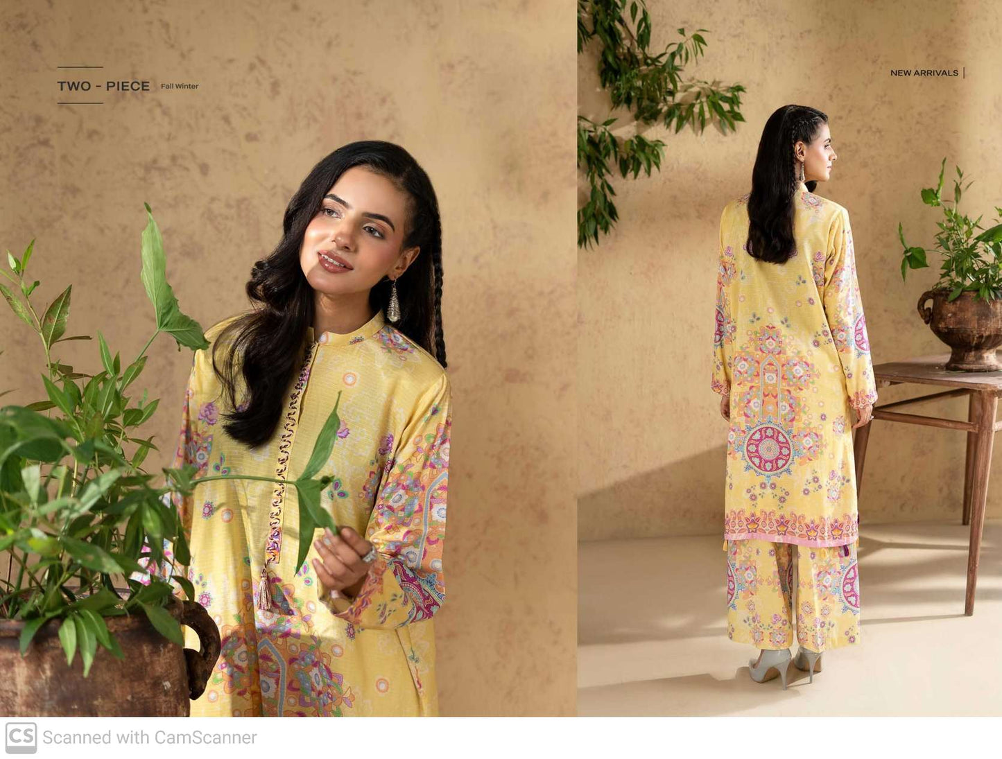 TWO-PIECE LINEN BANA DORA