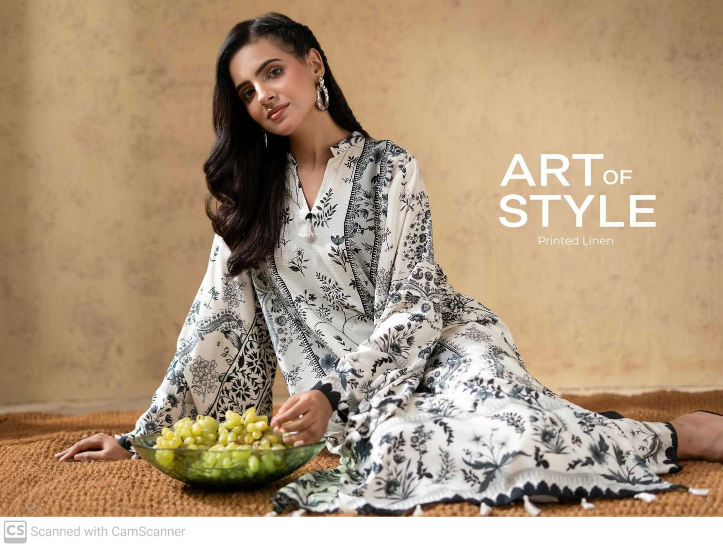 TWO-PIECE LINEN BANA DORA