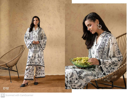 TWO-PIECE LINEN BANA DORA