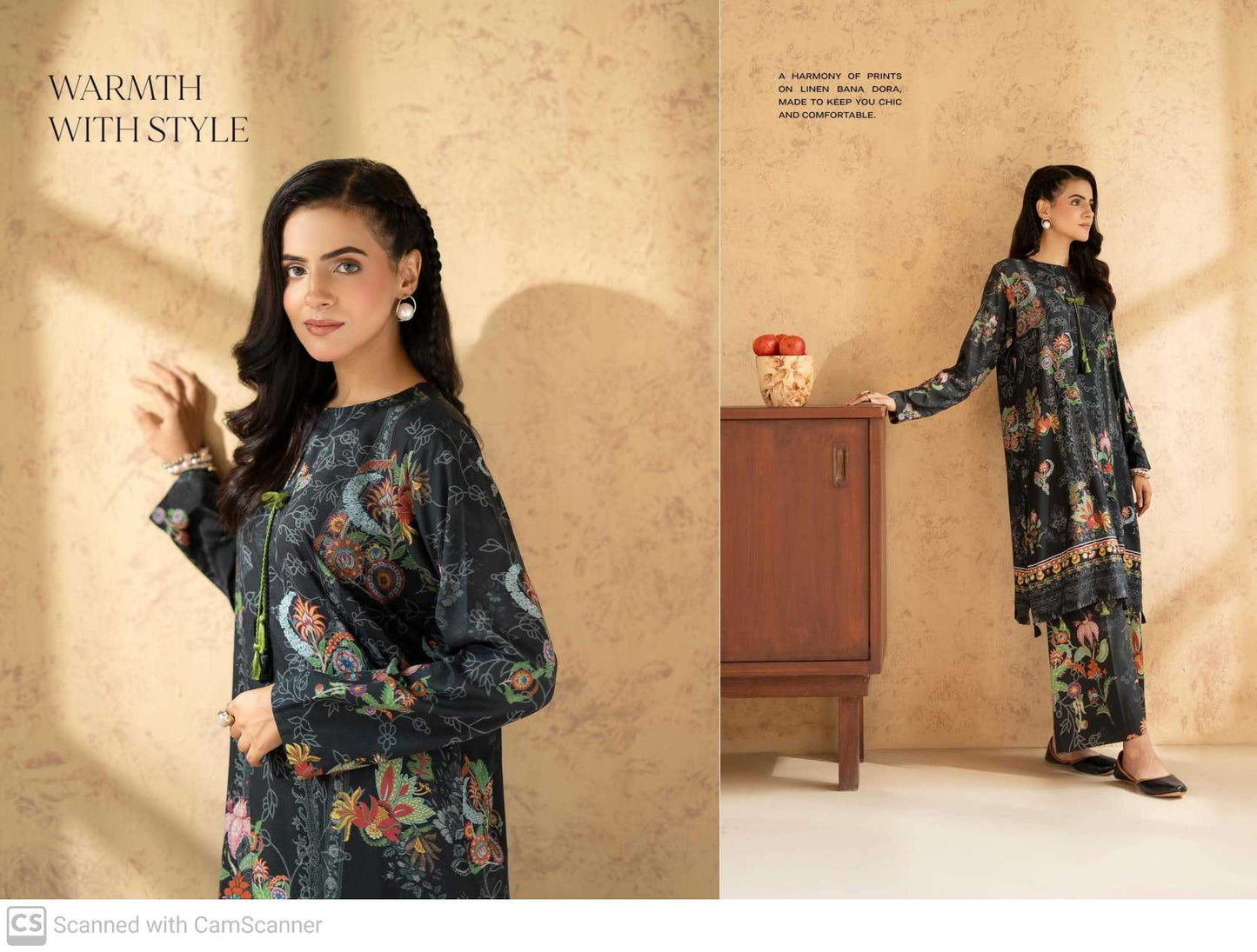 TWO-PIECE LINEN BANA DORA