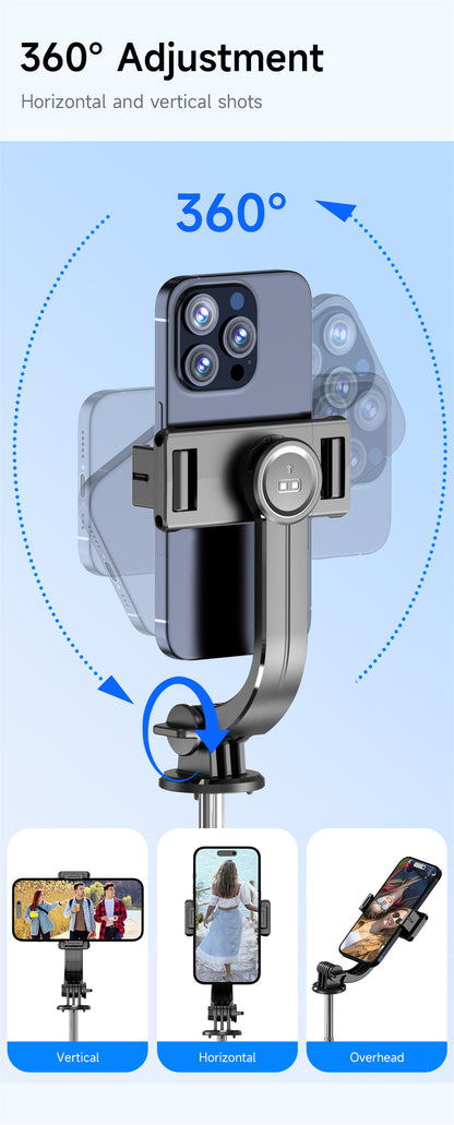 Selfie Stick with Tripod Stand - 4 in 1 Bundle