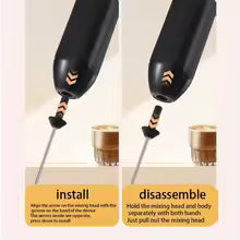 Rechargeable Coffee Mixer